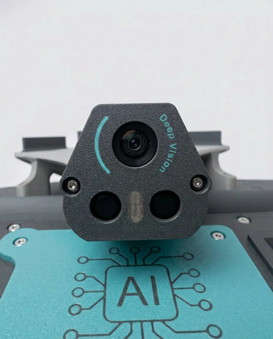 Chaser Deep Vision camera and ultrasonic sensor array